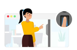 Reloj control huella dactilar