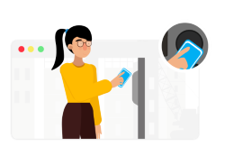 Reloj checador Tarjeta